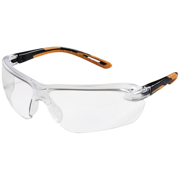 Sellstrom Advantage Plus, Safety Glasses Anti-Scratch, Clear Lens, Frameless - S71200