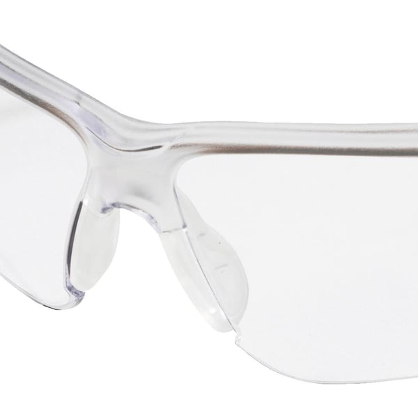 Sellstrom Advantage Plus, Safety Glasses Anti-Scratch, Clear Lens, Frameless - S71200