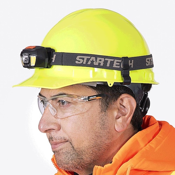 Sellstrom Advantage Plus, Safety Glasses Anti-Scratch, Clear Lens, Frameless - S71200