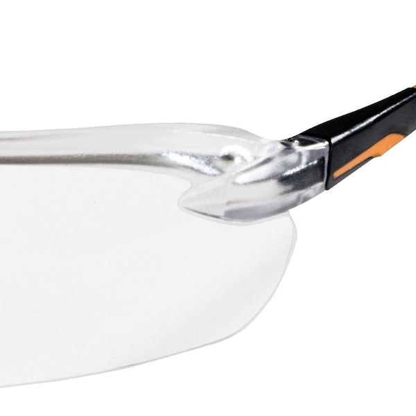 Sellstrom Advantage Plus, Safety Glasses Anti-Scratch, Clear Lens, Frameless - S71200