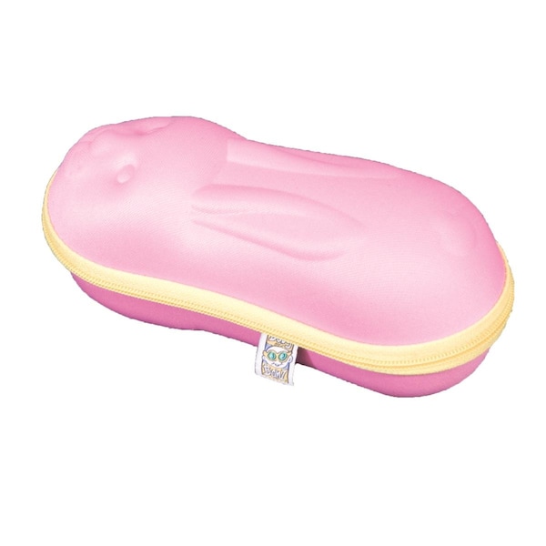 Baby Banz Banz  Rabbit Zip Sunglass Hard Case - CASE-PINK RABBIT