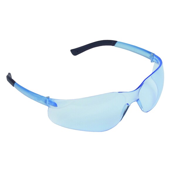 Dane Safety Glasses, Light Blue/Anti Fog, PR - EL15ST