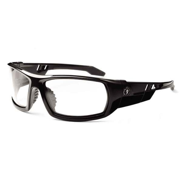 Ergodyne ODIN Clear Lens Black Safety Glasses - 50000