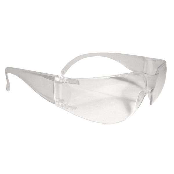 Radians Safety Glasses Anti-Scratch, Full-Frame, Wraparound, 1 PR - MR0110ID USA
