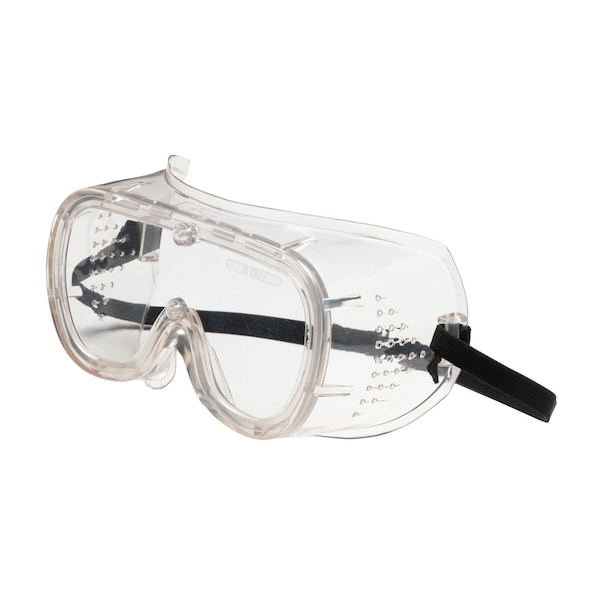 Bouton Optical Safety Goggles, Anti-Fog, Scratch-Resistant, Clear Lens, Universal, 1 PR - 248-4400-400