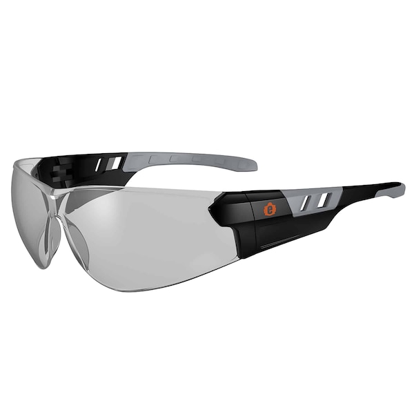 Ergodyne Safety Glasses Anti-Fog, Indoor/Outdoor Lens, Frameless - SAGA-AF