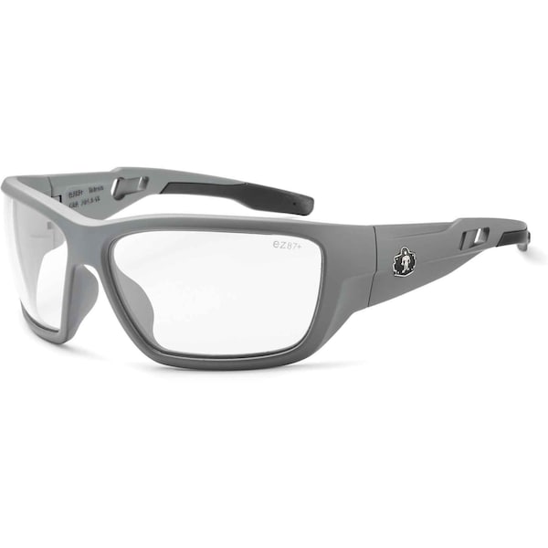 Ergodyne Baldr, Safety Glasses Polarized, Clear Lens, Full-Frame, Traditional - BALDR