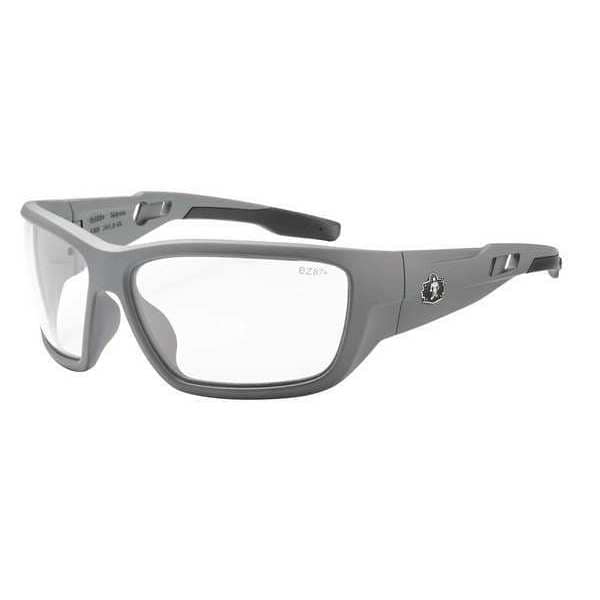 Ergodyne Baldr, Safety Glasses Polarized, Clear Lens, Full-Frame, Traditional - BALDR