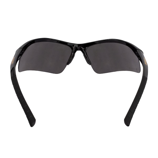 Dewalt Safety Glasses, Wraparound Silver Mirror Polycarbonate Lens, Scratch-Resistant,  - DPG51-6D