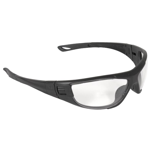 Radians Safety Glasses, Wraparound Clear Polycarbonate Lens, Anti-Fog, Scratch-Resistant, 12PK - CT1-11