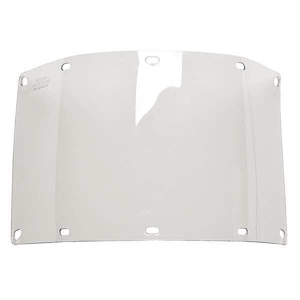 Bullard Visor, Clear Visor, 7 in Height, Uncoated Lens, clear - 840TX2