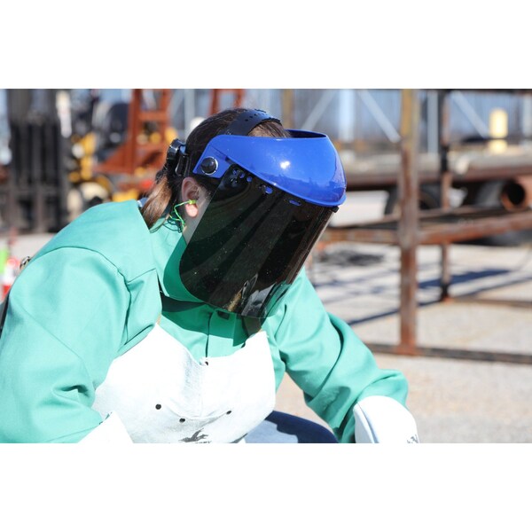 Mcr Safety Glasses, 103 Head Gear + 181541 Medium Green, 16PK - 103541