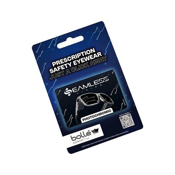 Bolle Safety Safety Glasses, Anti-Fog, Anti-Scratch - VOUCP73U