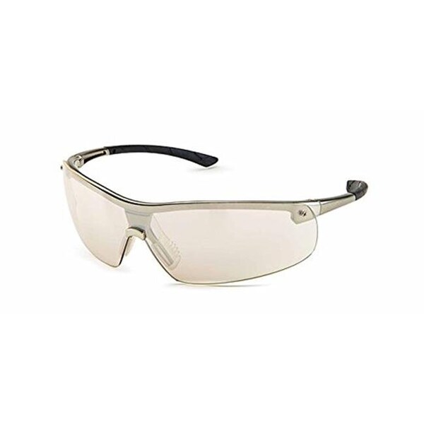 Gateway Safety Gateway Safety 34GM0M Ingot Sftyglasses Gunmetal Frame Clear Mirror - 34GM0M