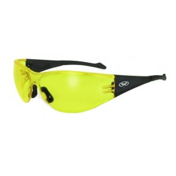 Safety Full Throttle Glasses With Yellow Tint Lens - FULL THROTTLE YT