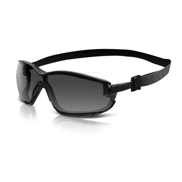 Sas Safety Gloggles Safety Eyewear - Black Frame - Gray Lens - 5103-01