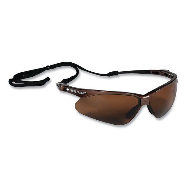 Kleenguard Nemesis Safety Glasses, Brown Frame, Brown Lens, 12PK - KCC28637