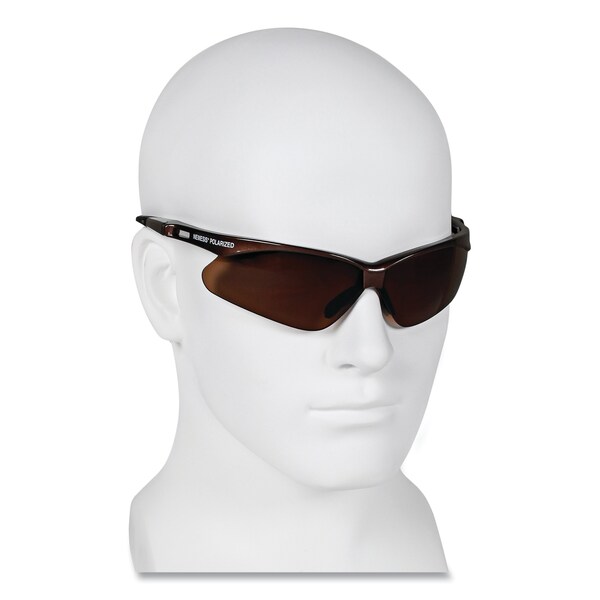 Kleenguard Nemesis Safety Glasses, Brown Frame, Brown Lens, 12PK - KCC28637