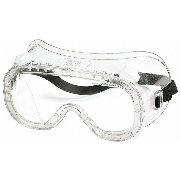 Gateway Safety Protective Goggles, Anti-Fog, Clear Lens, Indirect Venting, Universal - 32392