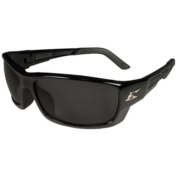 Edge Eyewear MAZENO Series NonPolarized SlimFit Safety Glasses, Nylon Frame, Black Frame, UV Protection Yes - PM116