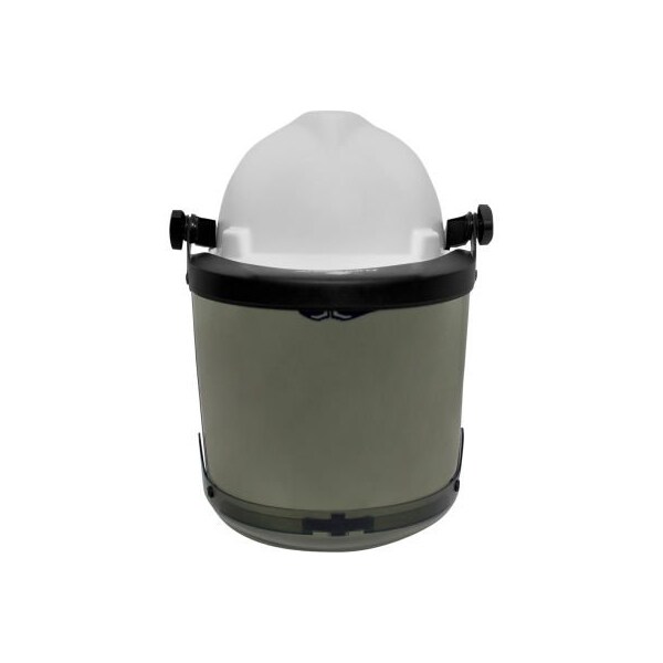 National Safety Apparel ArcGuard H20HTHAT 20 cal PureView Arc Flash Face Shield with Universal Adapter - H20HTHAT