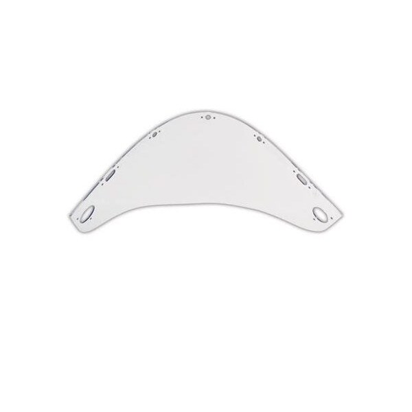 Fibre-Metal By Honeywell 9 3/4" X 19" X .06" Clear Propionate Extended View Bulk Pack Faceshield - 4199CLBP