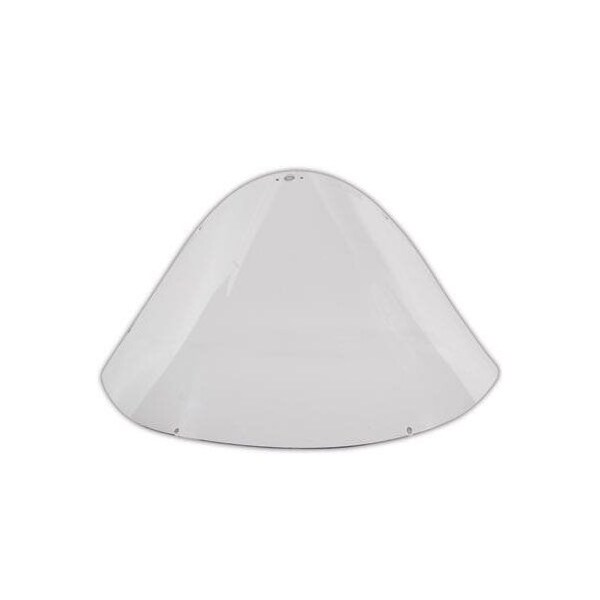 Fibre-Metal By Honeywell 9 3/4" X 19" X .06" Clear Propionate Extended View Bulk Pack Faceshield - 4199CLBP