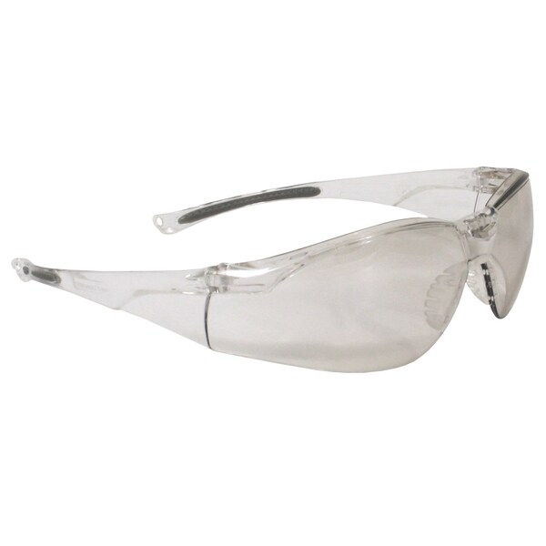 Radians Safety Glasses, Wraparound I/O Polycarbonate Lens, Uncoated,  - SO1-90