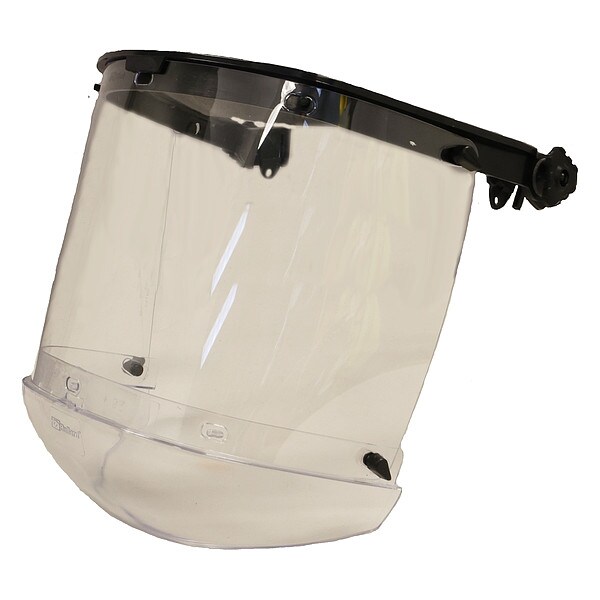 Bullard Bracket and Visor Bundle, No Visor, 8 in Height, Pinlock, Ratchet Suspension - A400W840PX2CP2