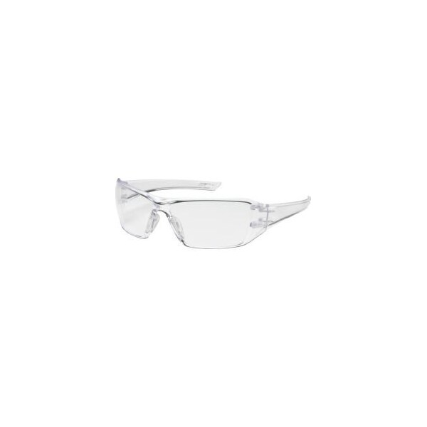 Pip Bouton Optical Captain Rimless Safety Glasses, Clear Lens, Anti-Scratch/Anti-Fog, Clear Frame - 250-46-0020