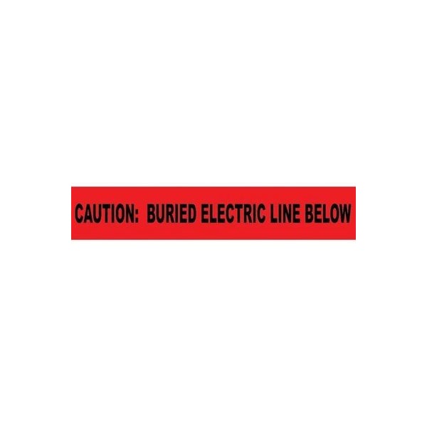 Precaución: Línea eléctrica enterrada debajo - ND6 RE