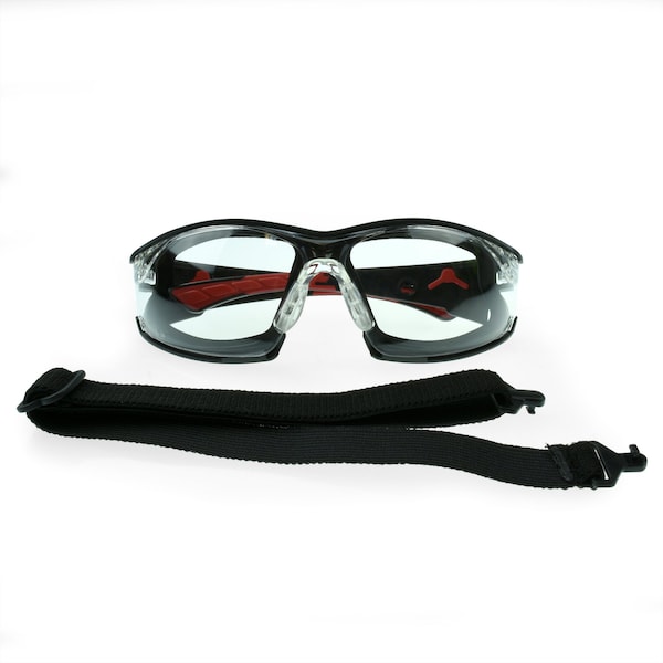 Radians Safety Glasses, Anti-Fog &  Anti-Scratch, Clear IQ Lens, Universal - OBL1-13
