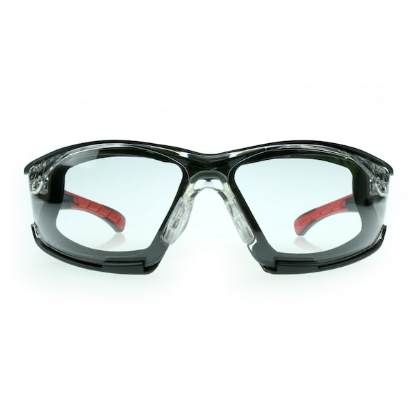 Radians Safety Glasses, Anti-Fog &  Anti-Scratch, Clear IQ Lens, Universal - OBL1-13