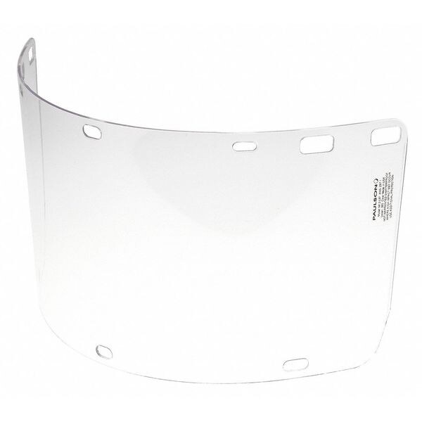Paulson Faceshld, Hi Tmp, Clr, Ply, 6"x15-1/2"x.060" - IM12-L6F