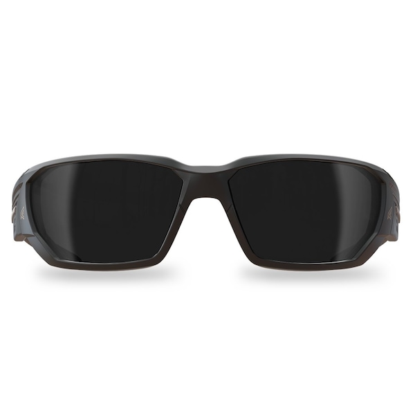 Edge Eyewear Dawson, Safety Glasses Anti-Fog & Anti-Scratch, Polarized, Smoke Lens, Full-Frame, Wraparound - XD416VS