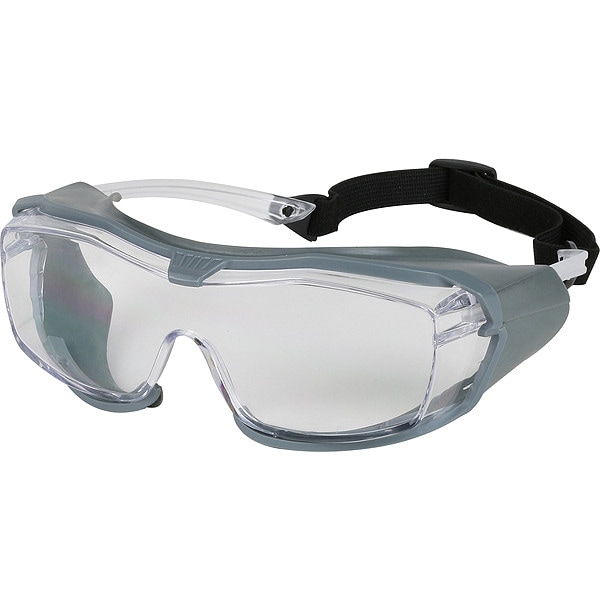 Pip Over The Glass Safety Glasses, Clear Lens, M, 1 PR - 250-96-1520