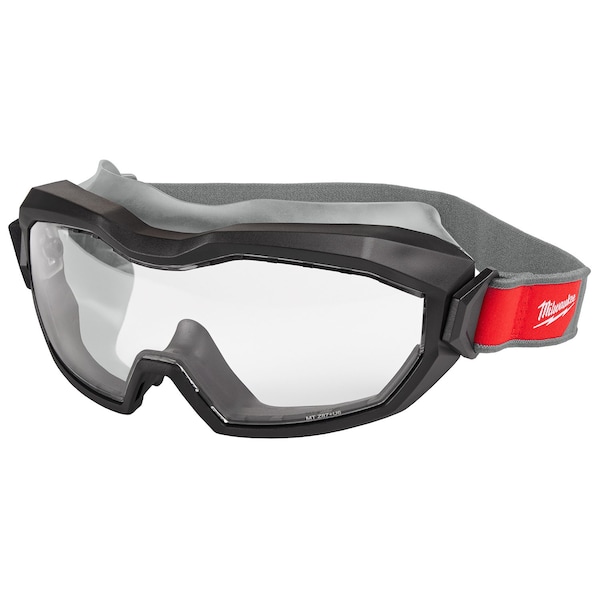 Milwaukee Tool Safety Goggles, Anti-Fog, Anti-Scratch, Clear Lens, D3, D4, D5 ANSI/Dust Splash Rating, Universal - 48-73-2065