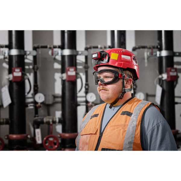 Milwaukee Tool Safety Goggles, Anti-Fog, Anti-Scratch, Clear Lens, D3, D4, D5 ANSI/Dust Splash Rating, Universal - 48-73-2065