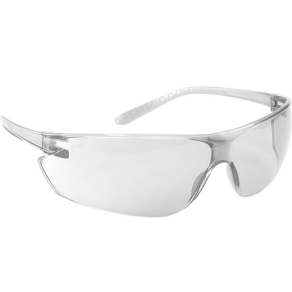 Pip Zenon Ultra-Lyte, Safety Glasses Anti-Fog &  Anti-Scratch, Clear Lens, Frameless, Rimless, 1 PR - 250-14-0520