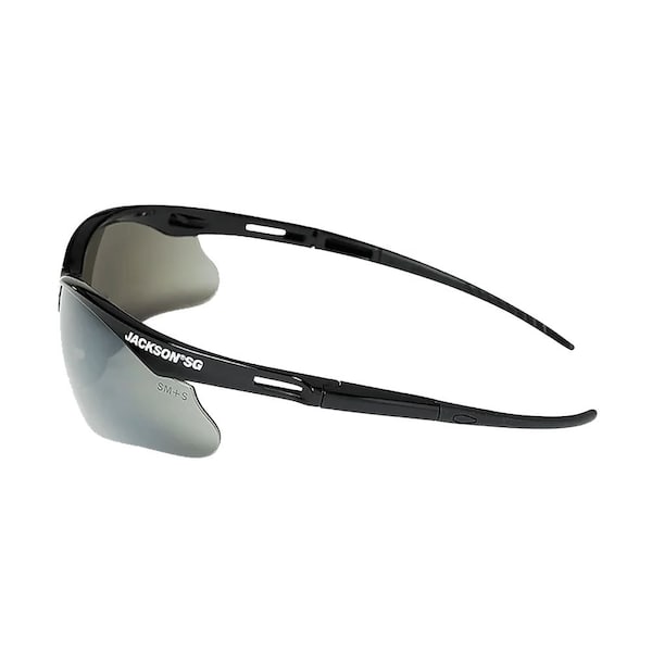 Jackson Safety Safety Glasses Anti-Fog, Smoke Lens, Half-Frame - 50007