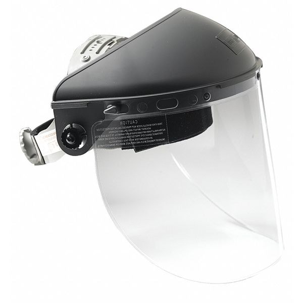Fibre-Metal By Honeywell Faceshield Visor, Green Visor, Polycarbonate, Uncoated Lens, Green - 4178IRUV3