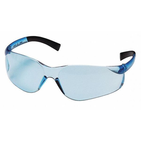 Pyramex Ztek, Safety Glasses Anti-Scratch, Blue Lens, Frameless, Traditional - S2560S