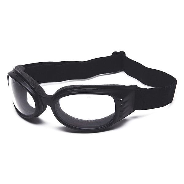 Condor Impact Resistant Goggles, Anti-Fog, Clear Lens, Direct Venting, Universal - 4VCF3