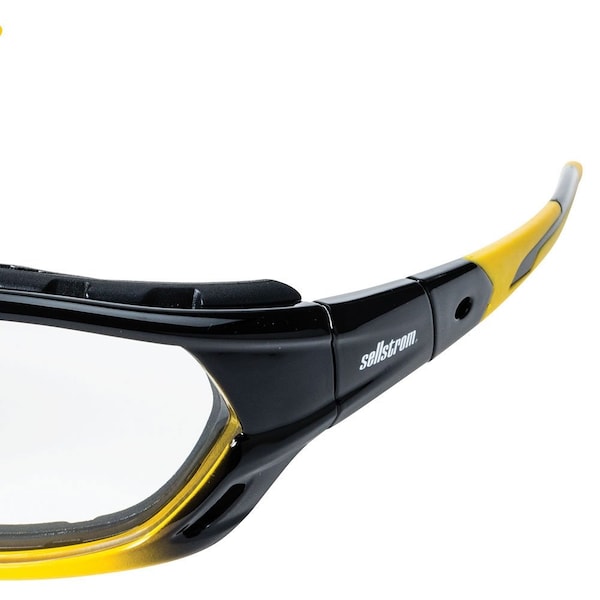 Sellstrom Premium Sealed, Safety Glasses Anti-Fog &  Anti-Scratch, Smoke Lens, Full-Frame - S70001
