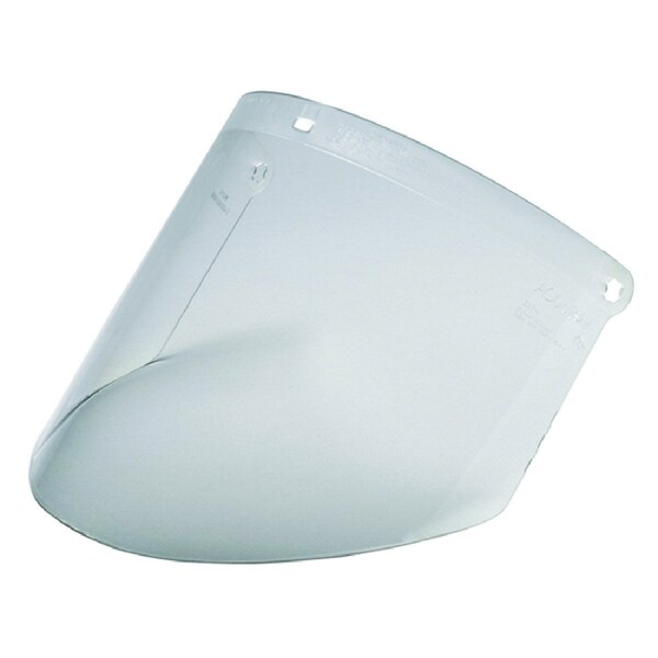 Umbo Bullet Anti-Fog Clear Technology  Polycarbonate Faceshield Clear Bullet Shaped, 10/CS, 10PK - H137-AF