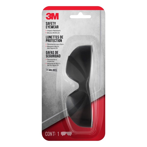 3M Outdoor Safety Eyewear, Gray L, 10PK - 90954-BU10-NA
