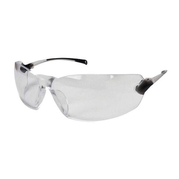Radians Safety Glasses, Wraparound Clear Polycarbonate Lens, Anti-Fog,  - BAL1-11