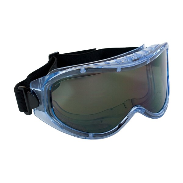 Bouton Optical Safety Goggles, Anti-Fog, Scratch-Resistant, Smoke Lens, Universal, 1 PR - 251-5300-402