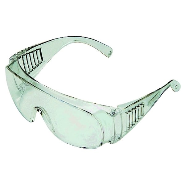 Msa Safety SAFETY WORKS OvertheGlass Safety Glasses, Clear Frame - 817691