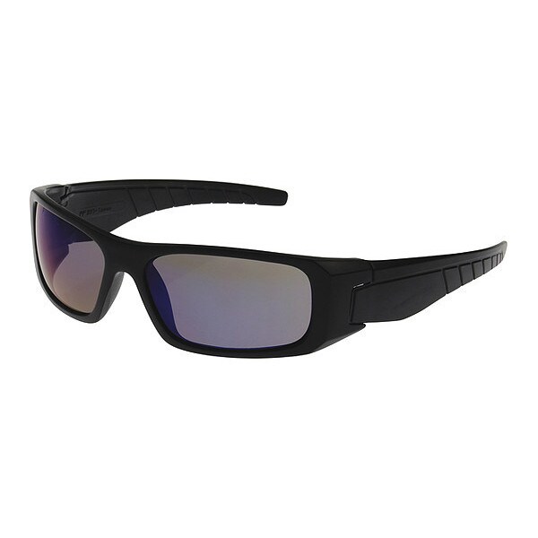 Pip Squadron, Safety Glasses Anti-Scratch, Blue Mirror Lens, 1 PR - 250-53-0006